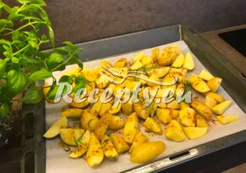 Pečené bylinkové brambory